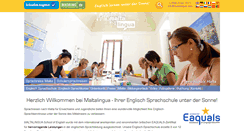 Desktop Screenshot of maltalingua.de